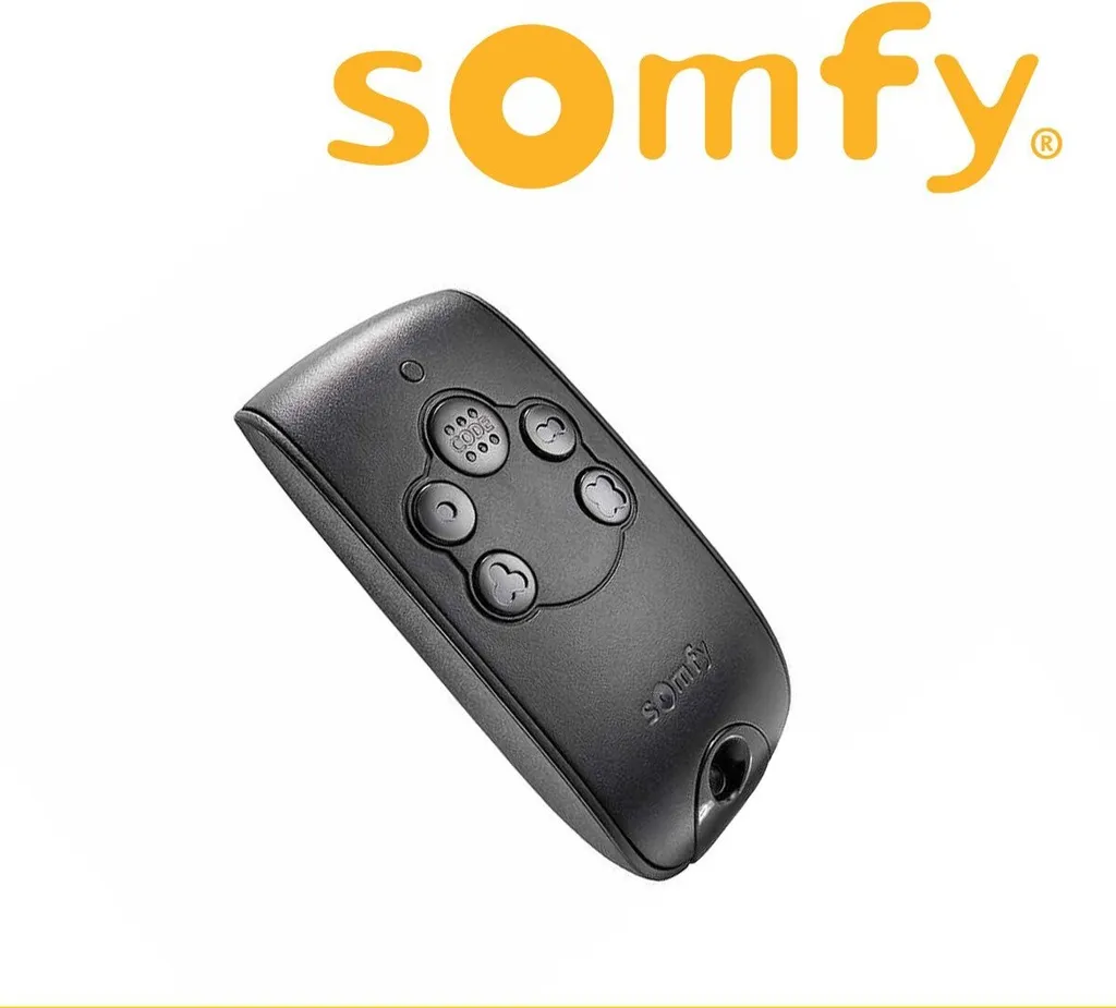 Somfy Keytis 4 RTS Télécommande pour Ouverture de Garage et Portail
