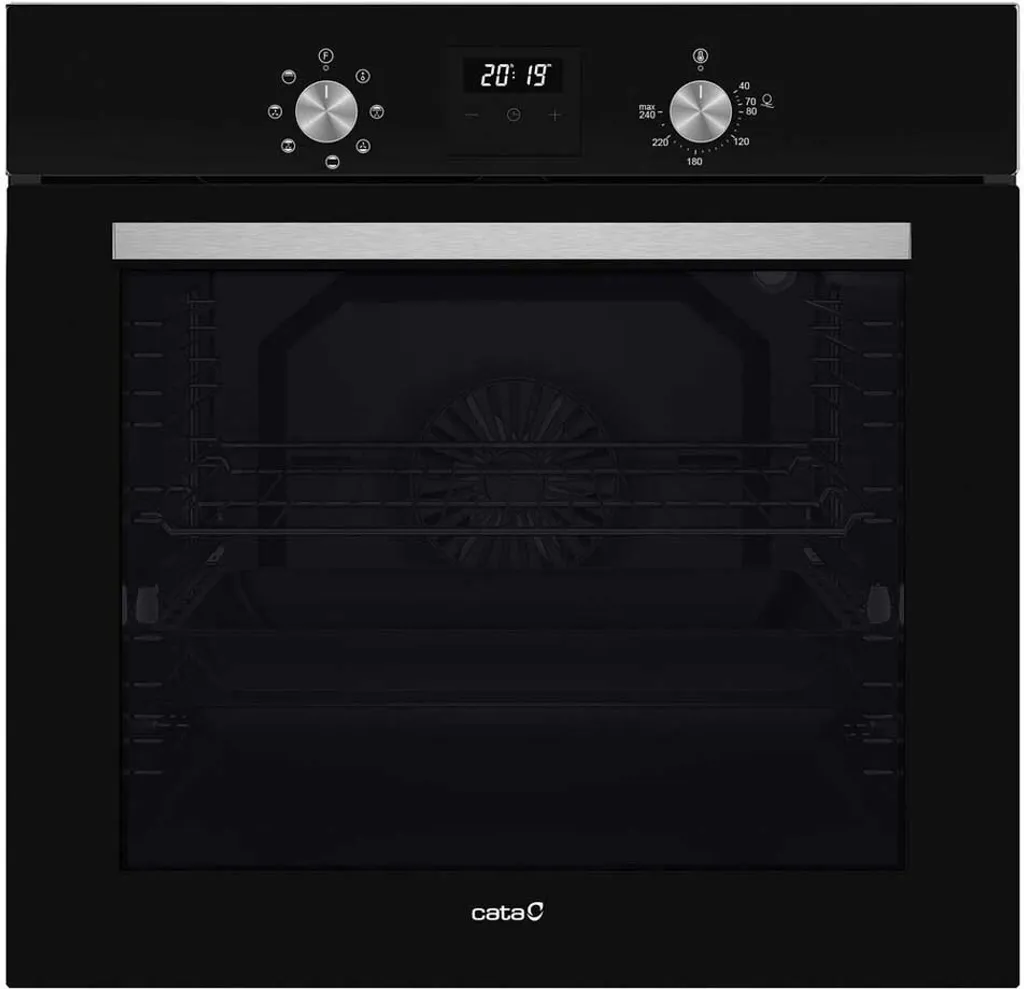 Cuisinière Cata MDS8007BK 80 L - Finis les Manques de Place au Four Noir