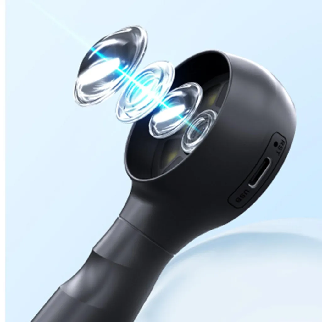 Microscope 500x écran IPS 1,38 pouce - Imagerie 2MP et résolution 1080p - 18