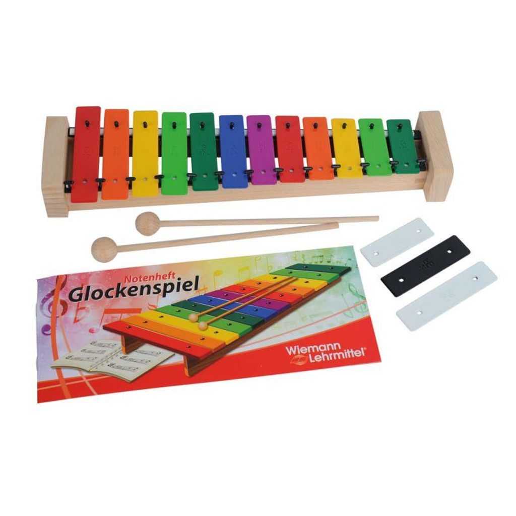 Schüler Glockenspiel bunt, Sopranmetallophon - Wiemann Lehrmittel