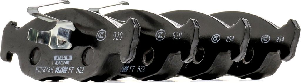 FERODO RACING Bremsbeläge Satz Vorne Bremsklötze passend für PEUGEOT 106 II Schrägheck (1A, 1C) FCP876H