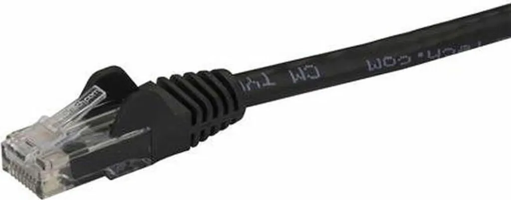 Cavo di Rete Startech N6PATC50CMBK 50cm: Eleganza e Velocità Cat6 - 1