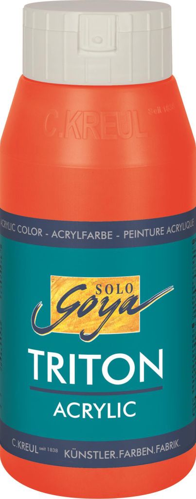 KREUL 17003, Rot, Acrylfarbe, Flüssigkeit, 750 ml, 1 Produktbild 