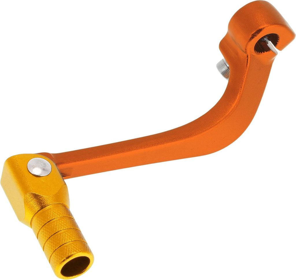 Klappbarer Motorrad Schalt Schalthebel für Honda CRF110F 2013-2018 Aluminium Legierung Pedal Schalt Hebel Arm Orange Hebel Gold Ton Kopf