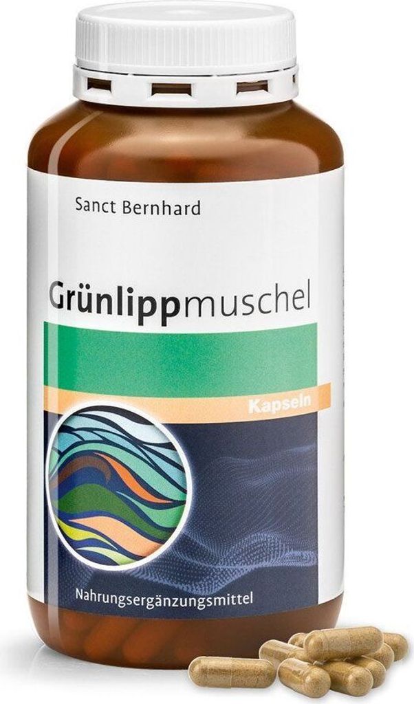 Sanct Bernhard Grünlippmuschel-Kapseln – 300 Kapseln Produktbild 