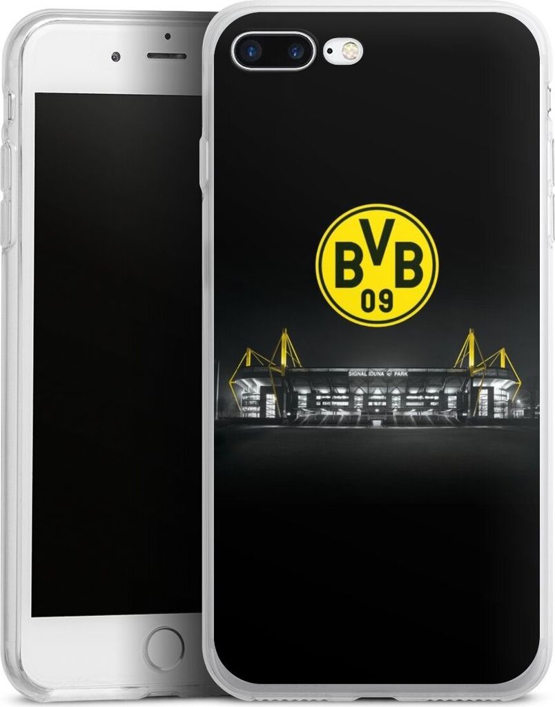 DeinDesign Handyhülle für Apple iPhone 8 Plus Silikon Hülle Case Smartphone Schutzhülle BVB Borussia Dortmund Stadion