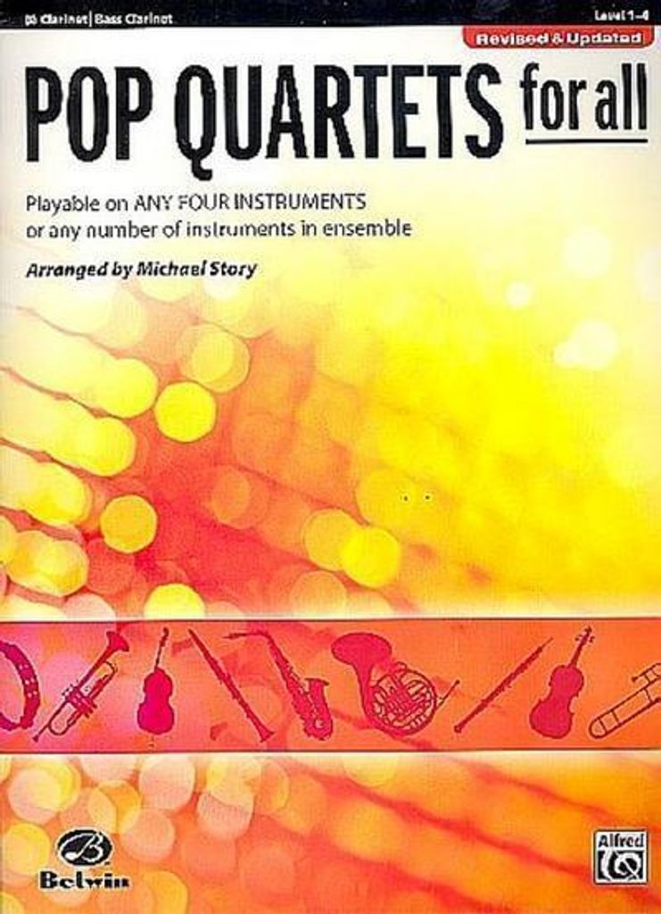 Pop-Quartette für alle - Bb-Klarinette / Bassklarinette