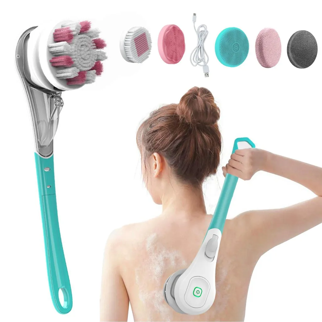 Brosse de massage exfoliante pour le dos pour laver les zones difficiles