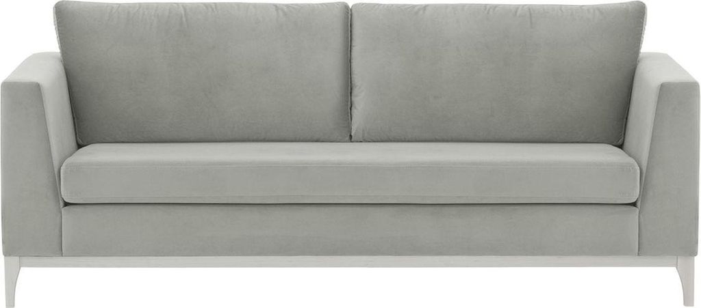 Dreisitzer-Sofa Gosena Wood-Velluto 15-white