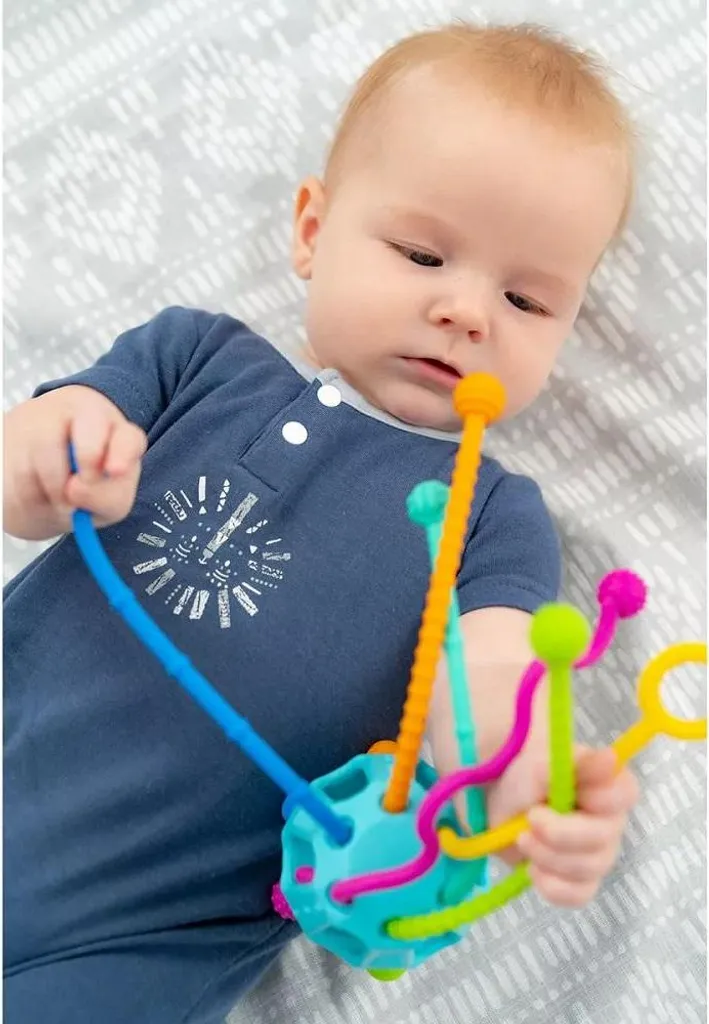 Jouet sensoriel Zippee pour le réflexe de préhension de bébé - 13