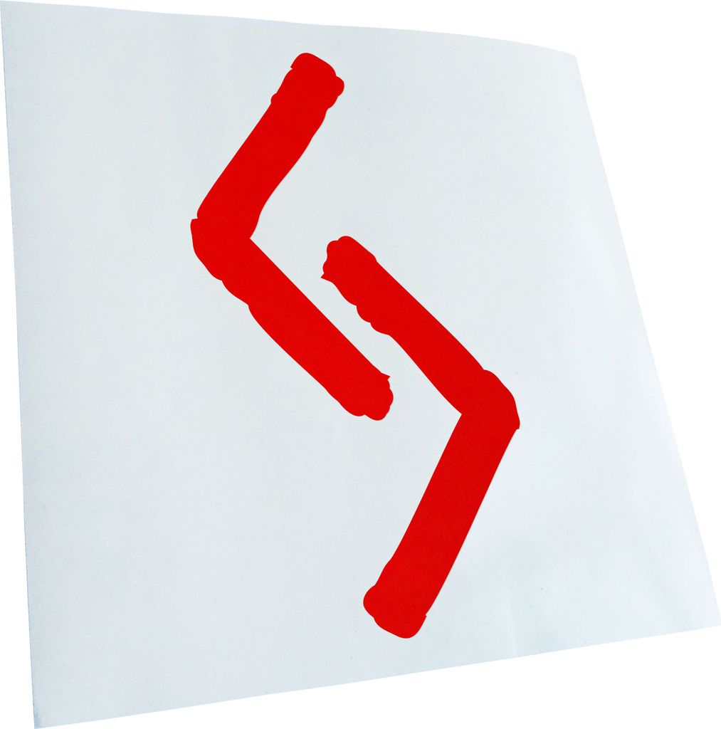 Kiwistar - Autoaufkleber - Futhark JARA Rune - Neon Matt - Aufkleber für Auto Kfz Fahrrad, LKW, Truck Mofa