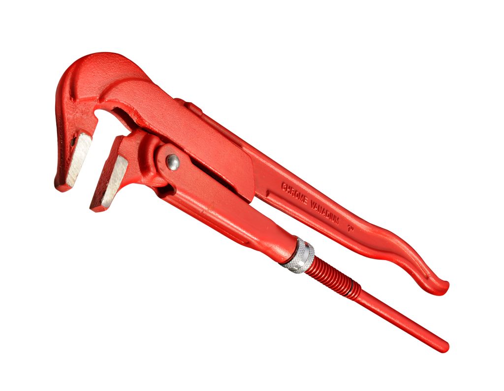 CFH Armaturenzange 90° 1" 35 mm Zangenschlüssel Schlüsselzange Armaturenzange