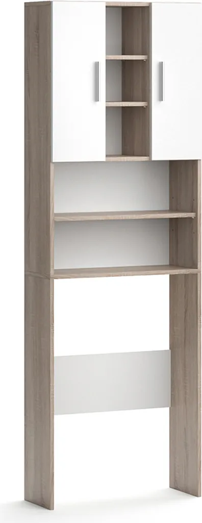 Armoire machine à laver gain de place Vicco Luis 64 cm Chêne Sonoma
