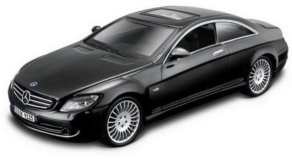 Bburago Mercedes-Benz CL 550, schaal 1:32, zwart Productafbeelding 