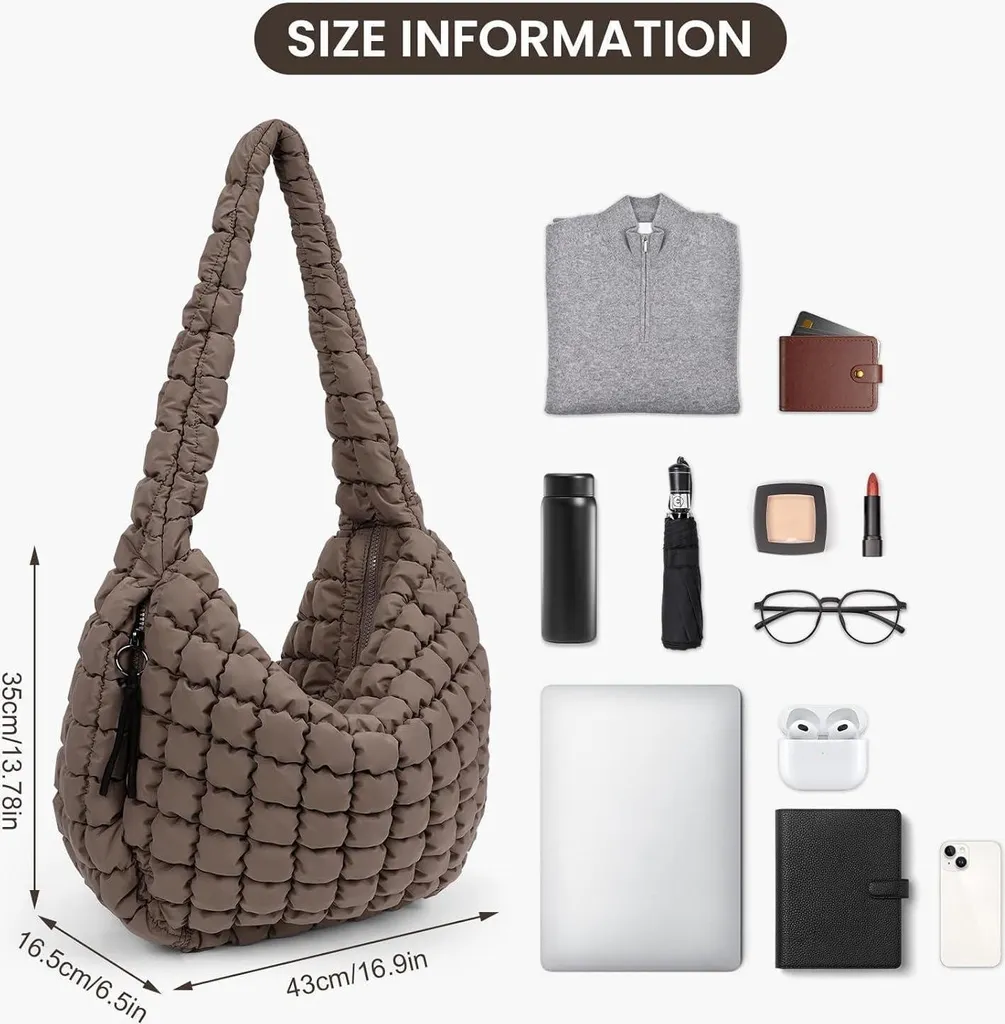 GSenhui Borsa Shopper Grande Nylon | Tote Bag Leggera Multi-uso - 6
