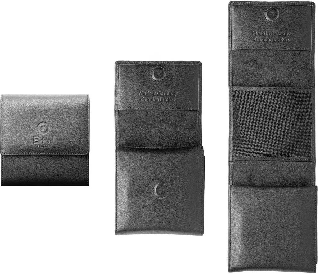B+W Custodia Filtri 77mm in Pelle | Offerta Shop Fotografia