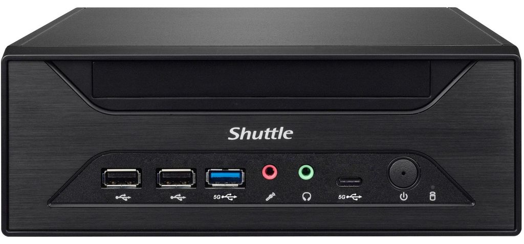 Shuttle Barebone slim XH610        SO-DDR4  black Produktbild 