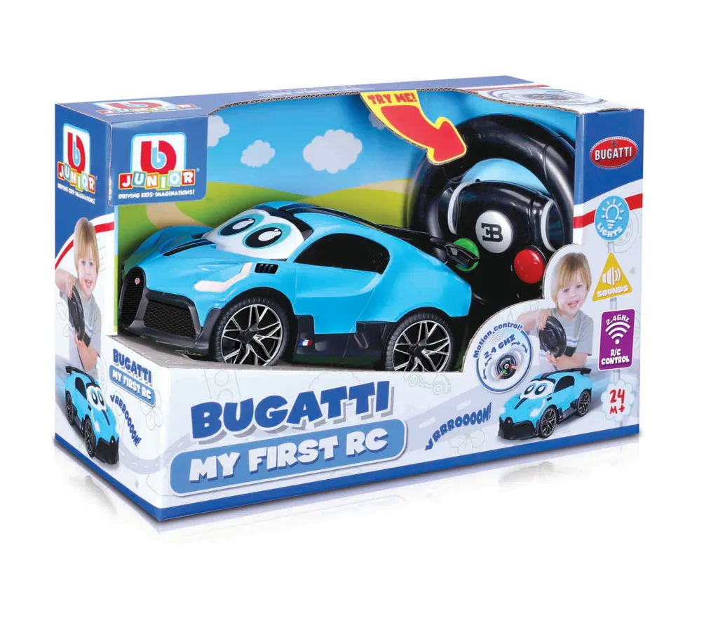 Bugatti Divo télécommandée 21cm avec commande intuitive pour petits garçons - 2