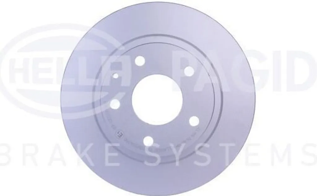 Disque de Frein HELLA 8DD 355 119-391 avec Traitement Anti-Corrosion