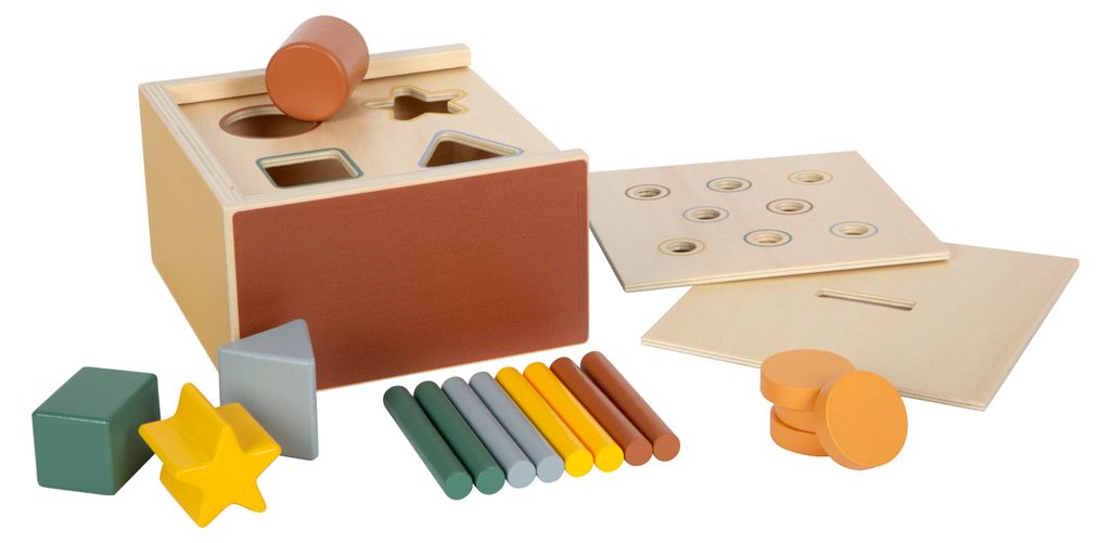 Small Foot Holz Montessori FormsortierspielLernspielzeug Kinder