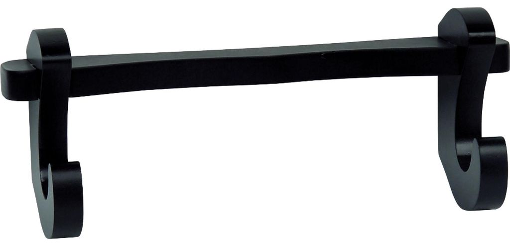 Wandhalter aus Holz für ein Samuraischwert, schwarz Produktbild 