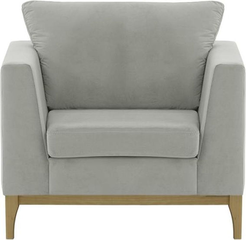 Sessel Gosena Wood-Velluto 15-wax black