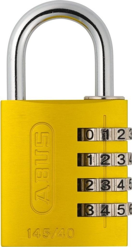 ABUS 488092, Żółty, Aluminium, 110 g, 1 szt. Zdjęcie produktu 