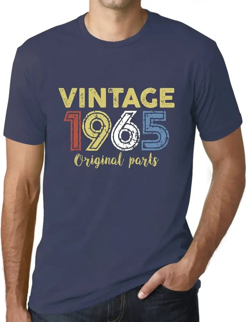 Herren Grafik T-Shirt Originalteile 1965 – Original Parts 1965 – Geschenk 59. Geburtstag Jahrestag 59 Jahre Jubiläum 59 Jährige Mann Jahrgang...