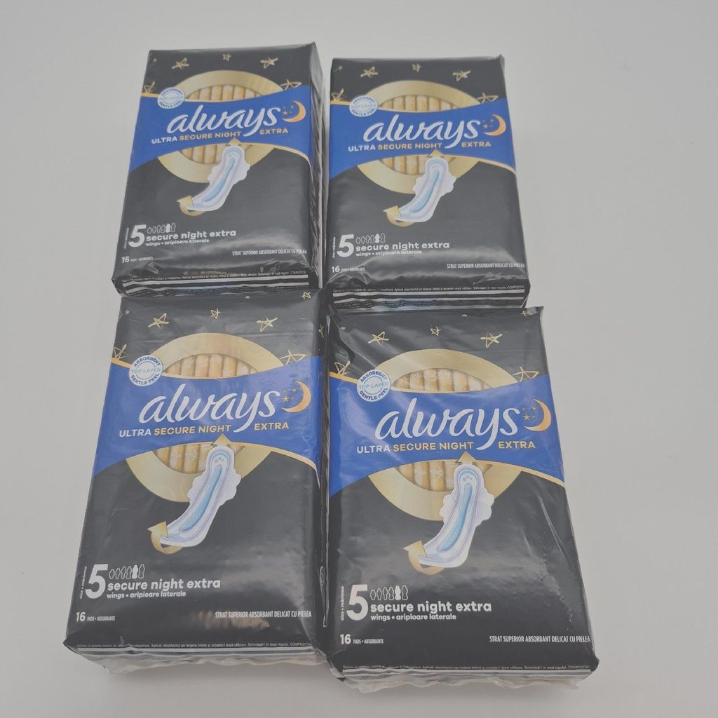 Always Ultra Damenbinden Hygieneartikel Secure Night Größe Produktbild 