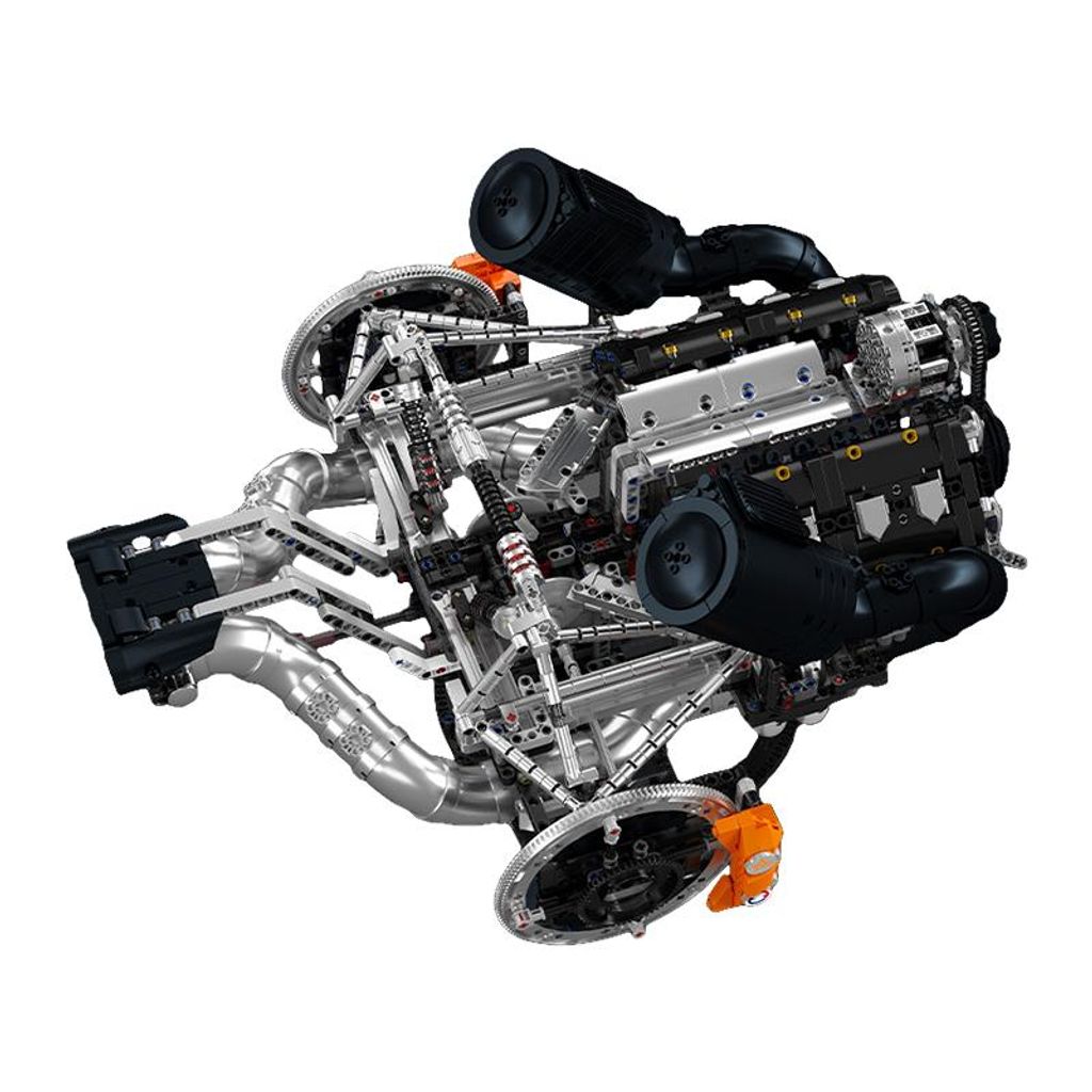 Mould King 10248 – Motor JZK V8 Hyper Engine mit 3192 Teilen activ version