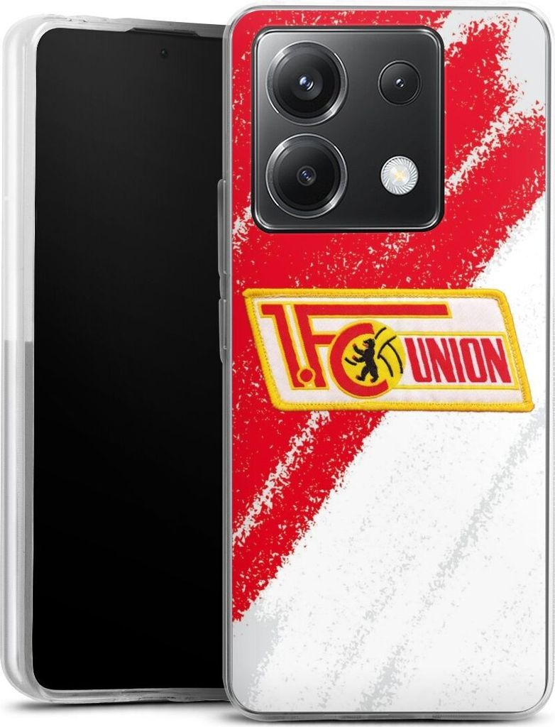 DeinDesign Handyhülle für Xiaomi Poco X6 Silikon Hülle Case Smartphone Schutzhülle 1. FC Union Berlin Logo Offizielles Lizenzprodukt