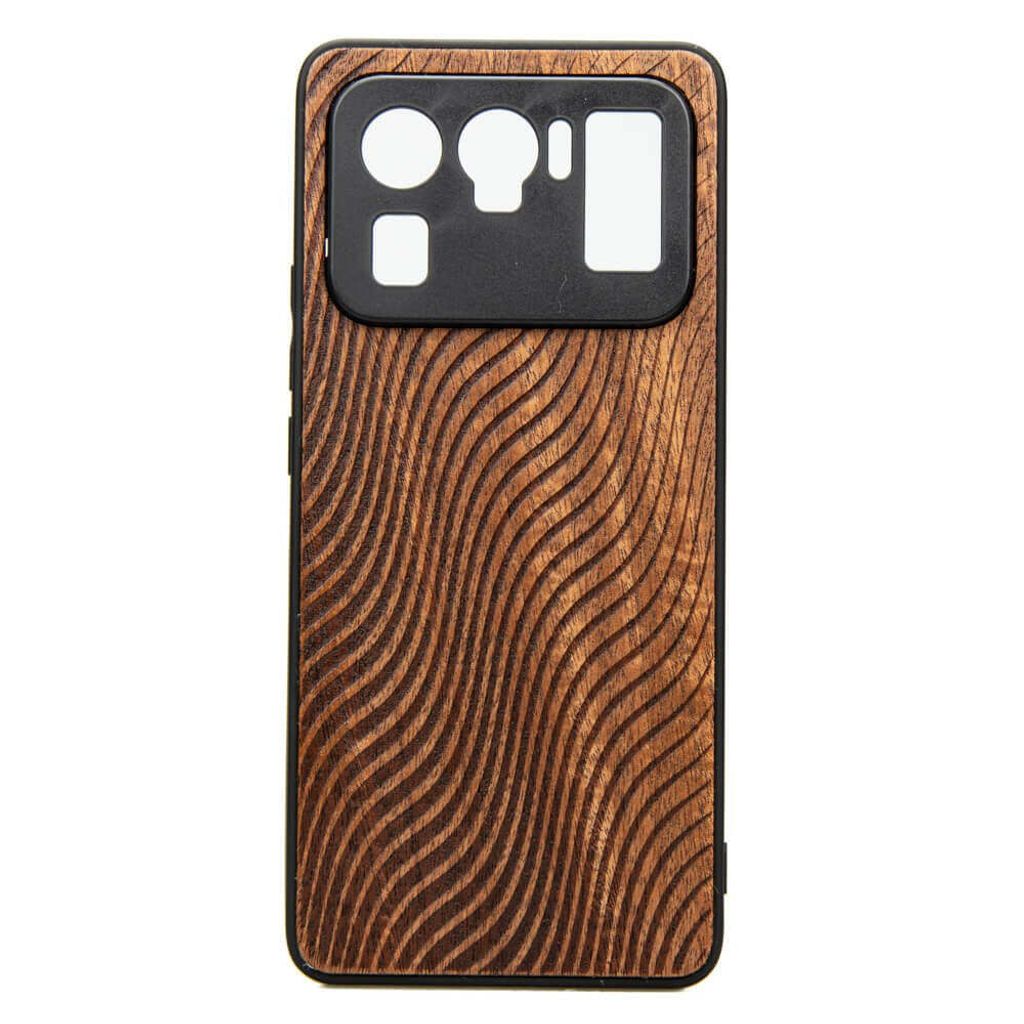 Holzhülle für Xiaomi Mi 11 Ultra, Bewood Merbauwellen