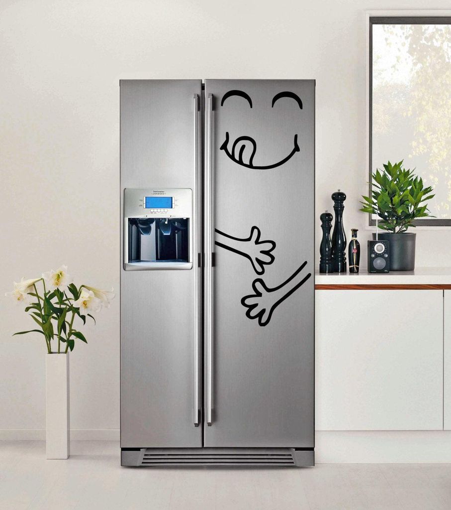 dekorative Folie für Kühlschrank, Modell 040-057 – Decords, Produktansicht 1