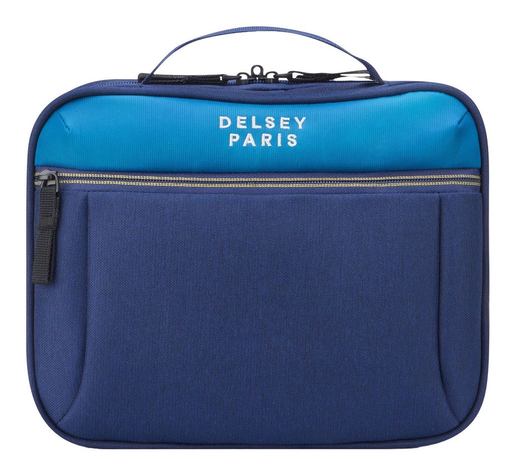 DELSEY PARIS Kulturbeutel Brochant 3 Toiletry Bag Ocean Blue dunkelblau