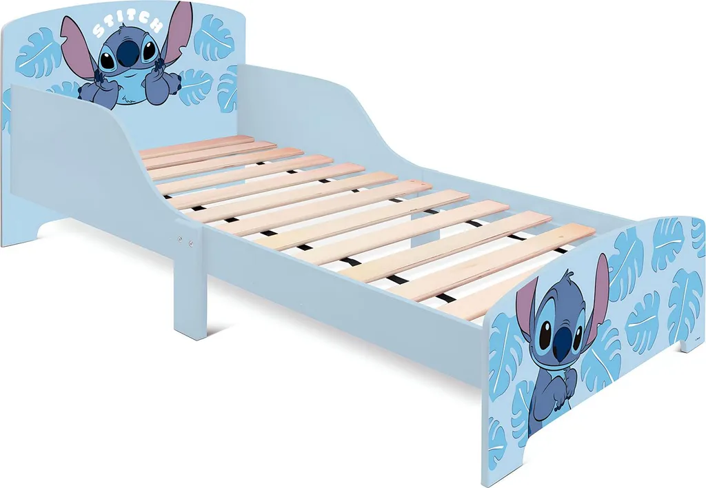 Lit Stitch Disney Disney feuilles tropicales 140x70 cm pour chambre enfant