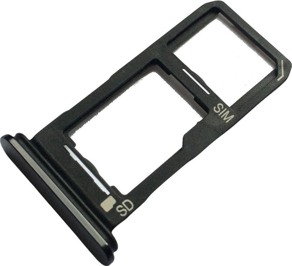 Simkartenhalter und micro-SD Card Fach für Sony Xperia 1 II (XQ-AT51), Original Ersatzteil, Schwarz