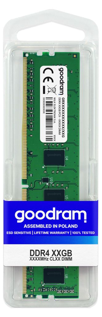 Goodram GR3200D464L22/16G, 16 GB, 1 x 16 GB, DDR4, 3200 Produktbild 