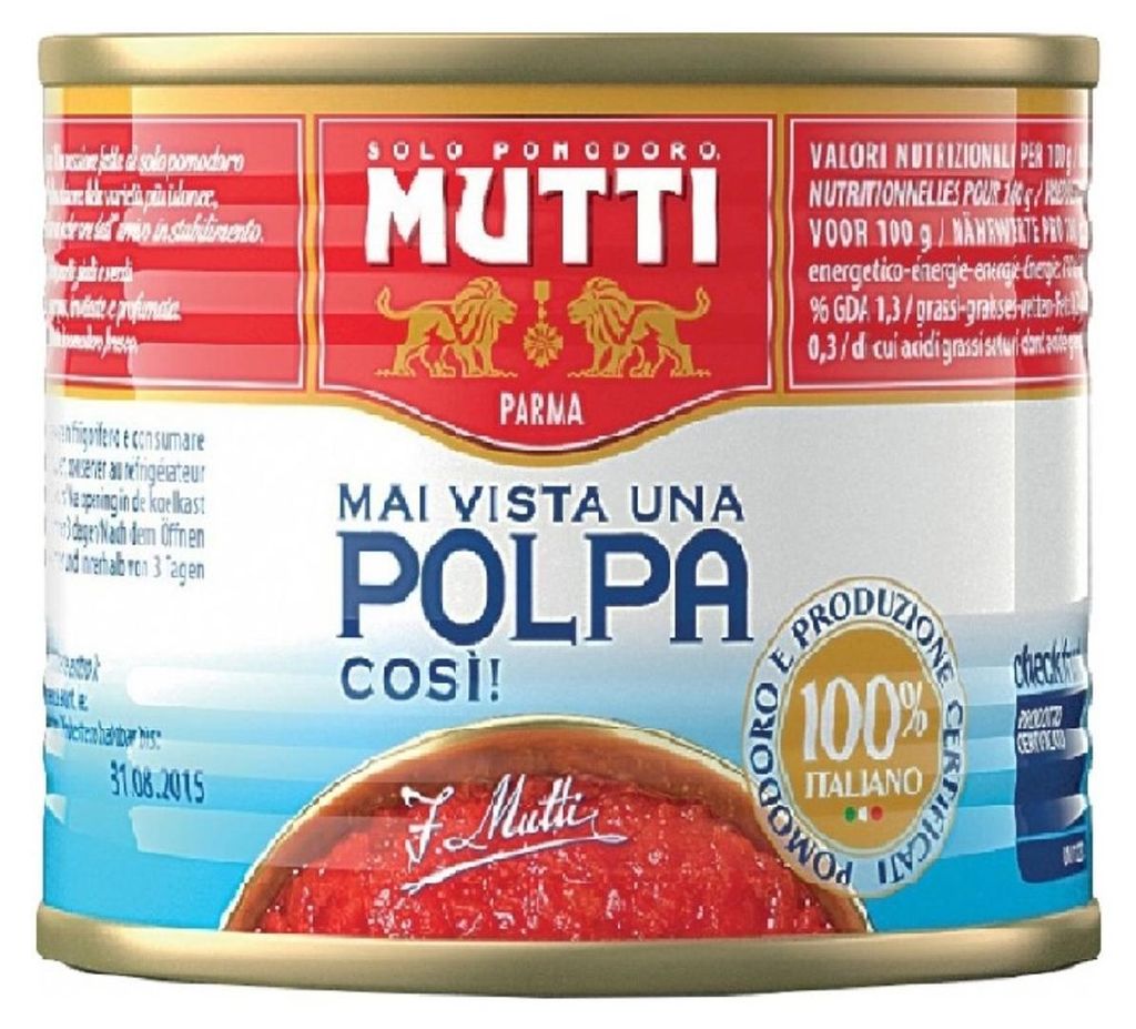 Purée de tomates Mutti, 210 g Image du produit 