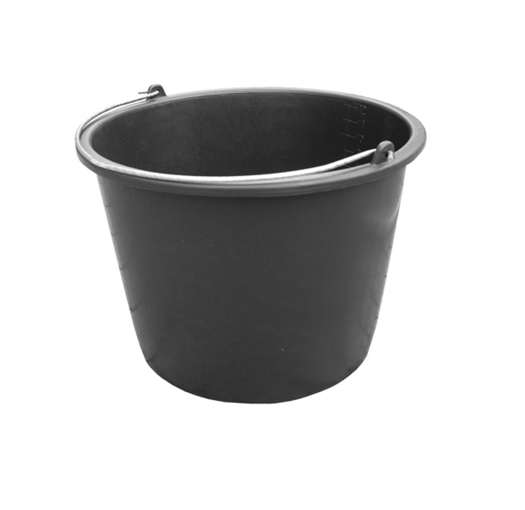 Baueimer PVC 12L Garteneimer Wassereimer KTW12 Mörteleimer Produktbild
