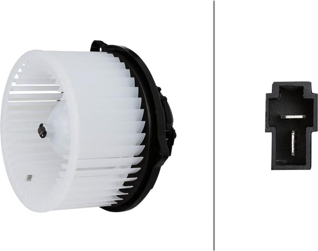 Innenraumgebläse 12 V 156 W 2-polig HELLA für u.a. HYUNDAI TUCSON