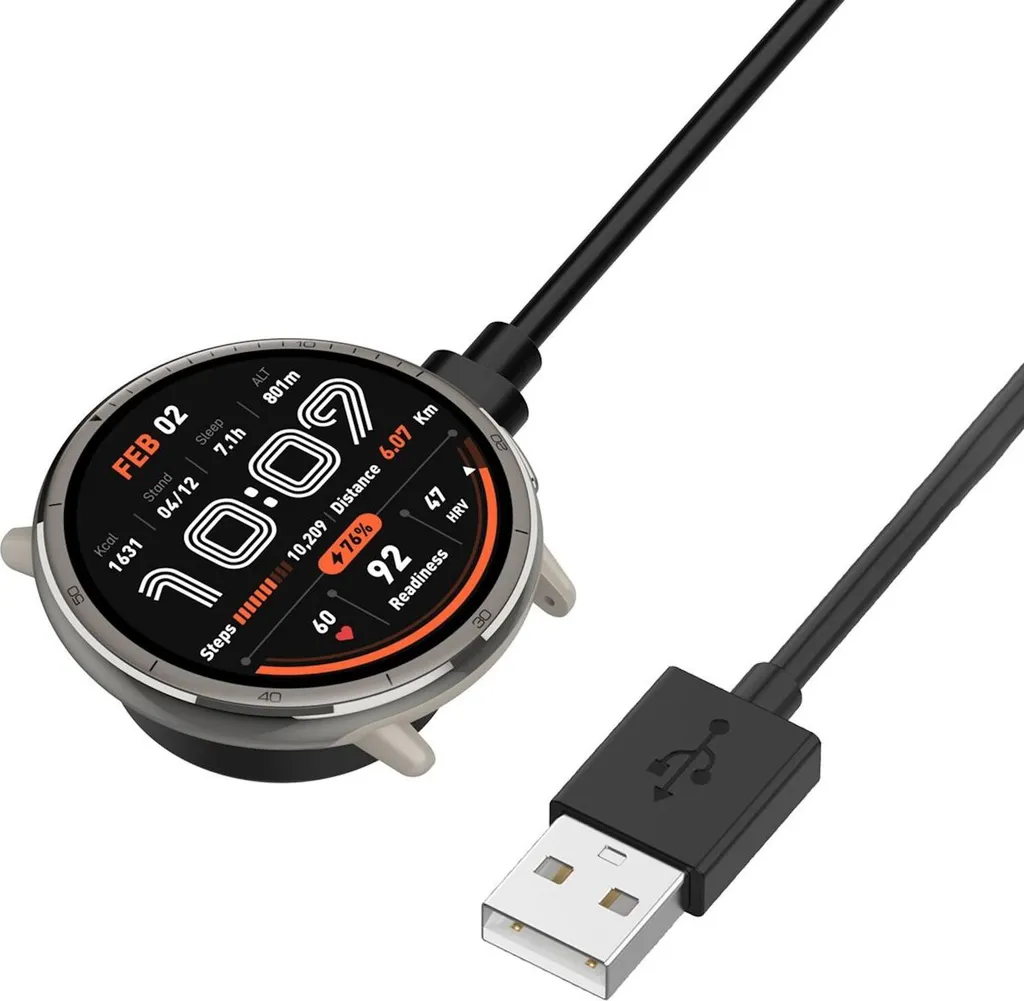 Ricambio Cavo Ricarica Amazfit Bip 6 Active 2 | USB-C 1m Magnetico - 8