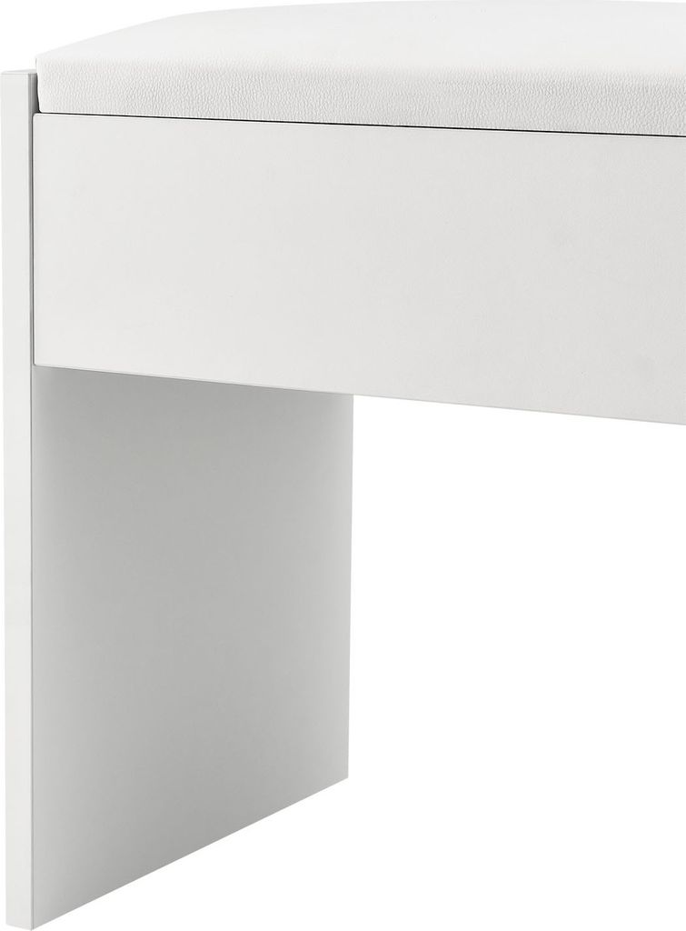 Juskys Schminktisch Hocker Melly – Sitzhocker aus Holz mit Produktbild 
