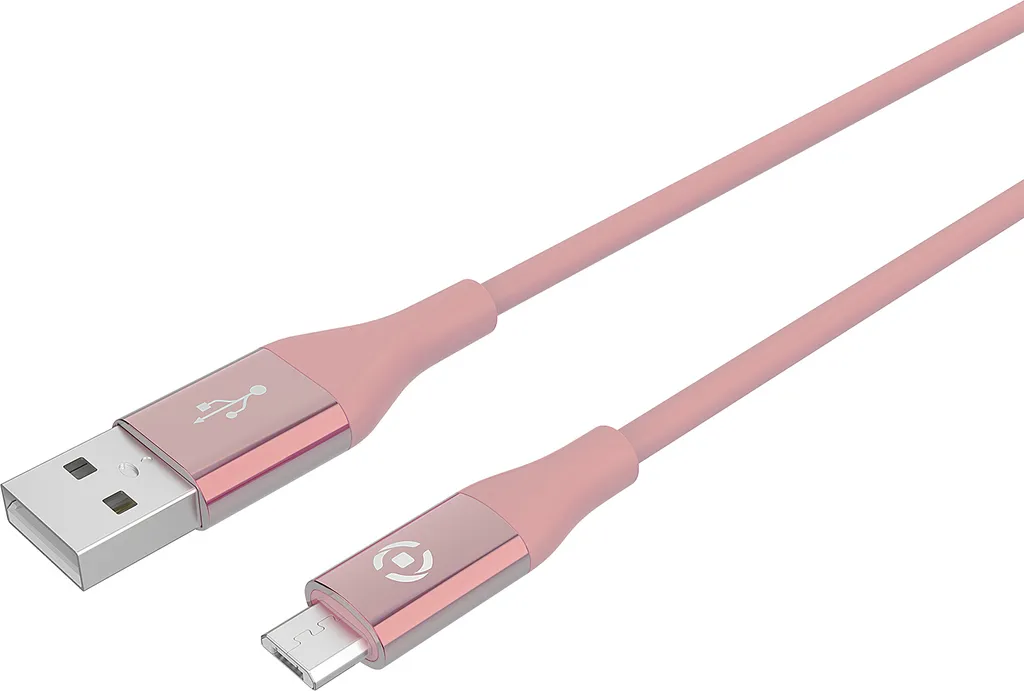 Cavo Ricarica Rosa Celly per Tablet e Cellulari 1m - Micro-USB