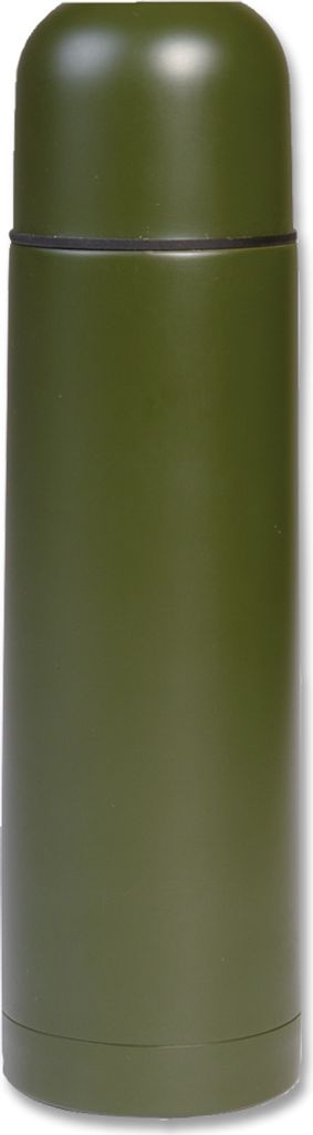 Thermosflasche Edelstahl 0.5 l oliv