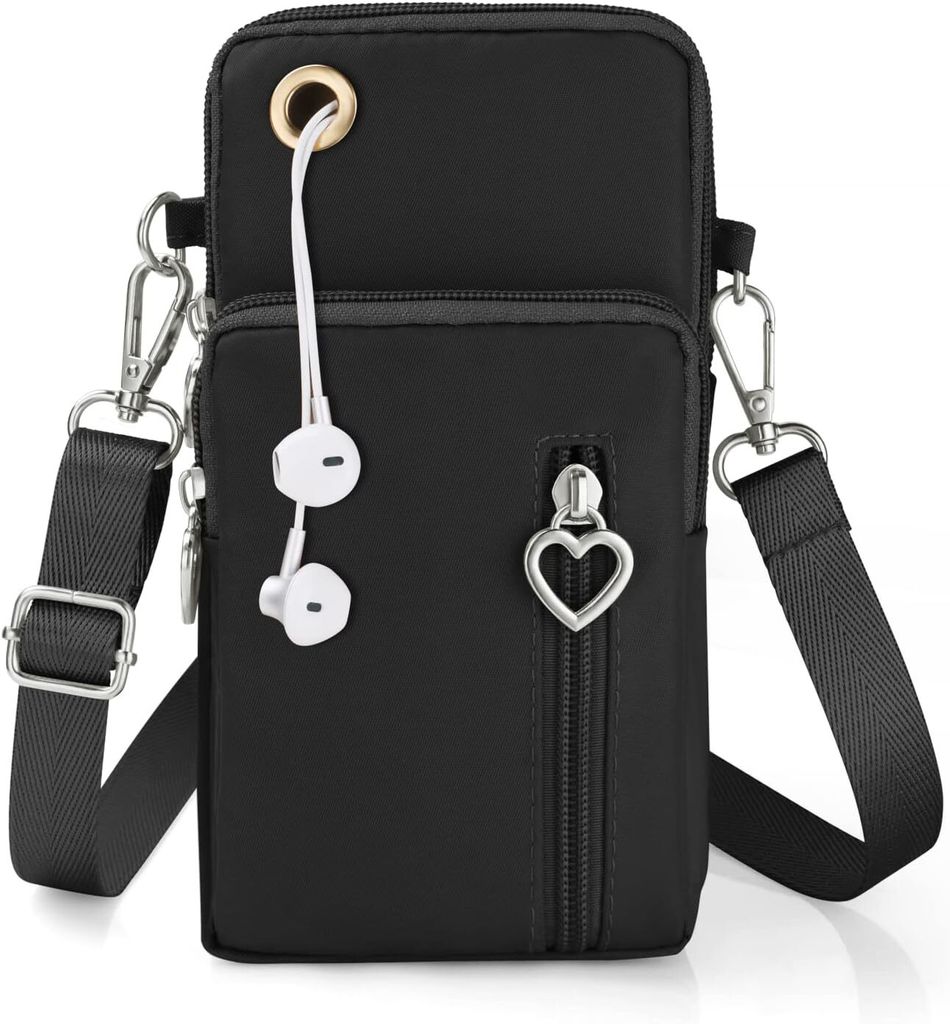 Handytasche zum Umhängen Damen, Geldbörse Damen Brieftasche Produktbild 