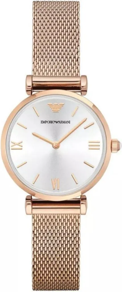 Montre Armani ty169060 pour homme - Chronographe luxe en acier argenté