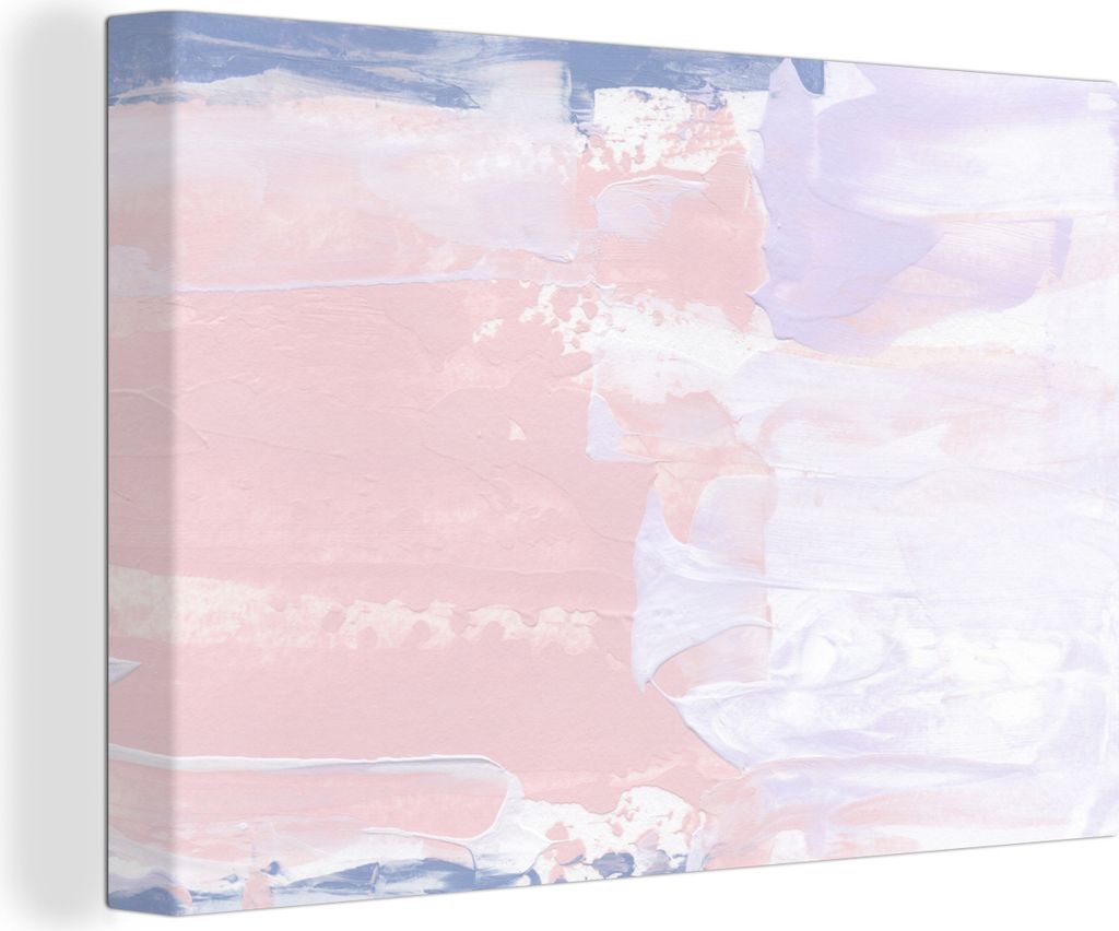 OneMillionCanvasses - Leinwandbilder - 140x90 cm, Pastell - Gestaltung - Farbe, Wandbilder Kunstdruck Wanddekoration - Foto auf Leinwand - Gemäl...