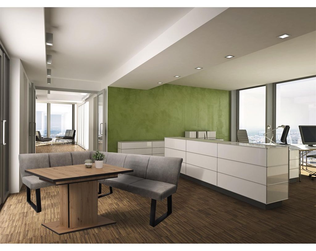Eckbank 152 x 192 cm Vemal kurzer Schenkel links Produktbild 