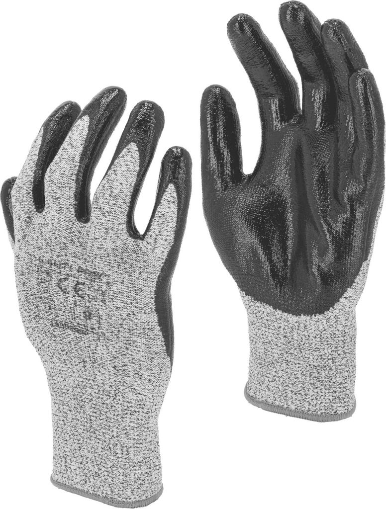 Nitr. Handschuhe Schnittschutz 5, L200210P, Karte, "10", Ce, Lahti