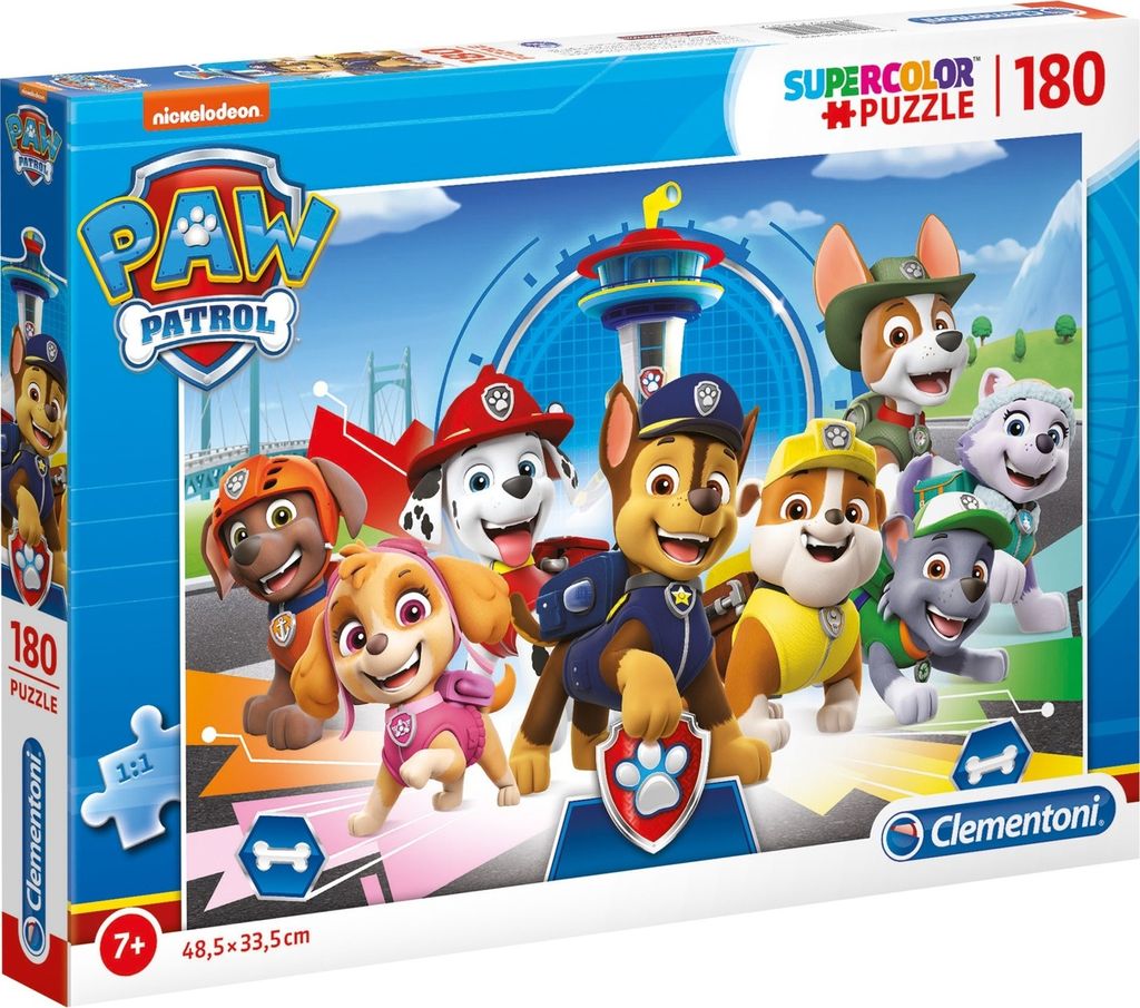 Supercolour - Paw Patrol (180 Teile) - Clementoni 29105 - Image du produit 